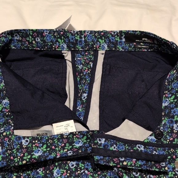RLX Ralph Lauren Black and Blue Bermudas Nautical Style - Picture 9 of 11